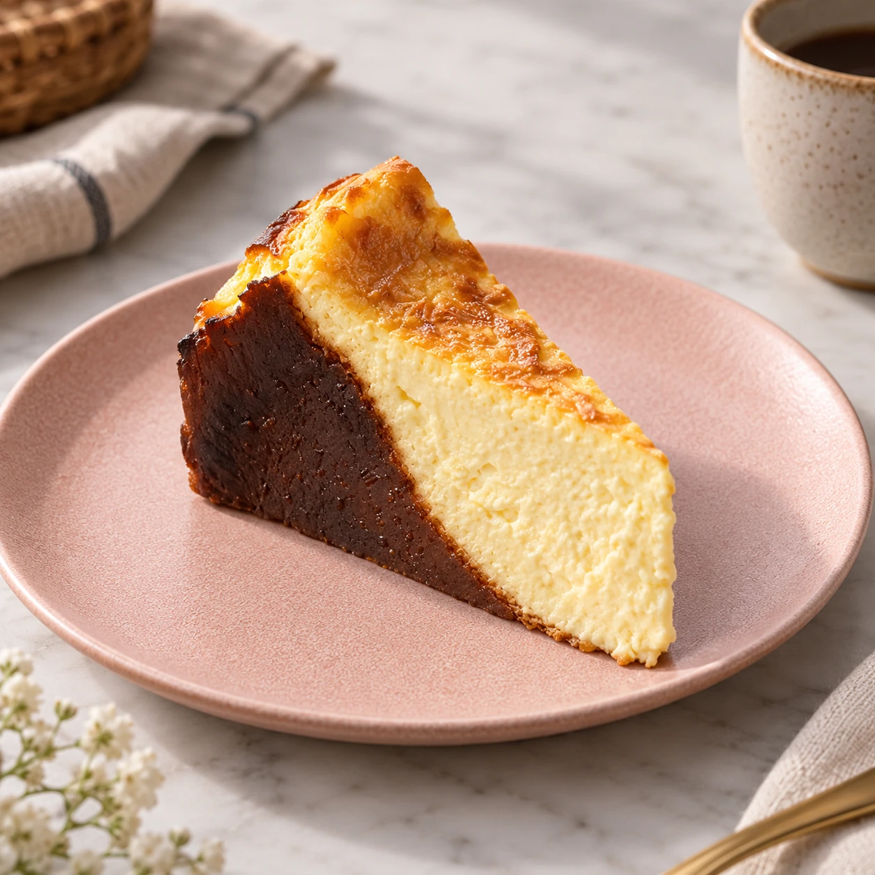 Basque Cheesecake · Styled
